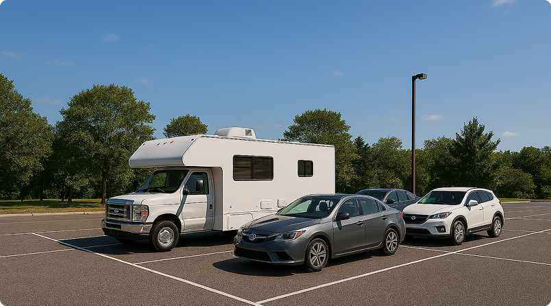 Secure parking facility